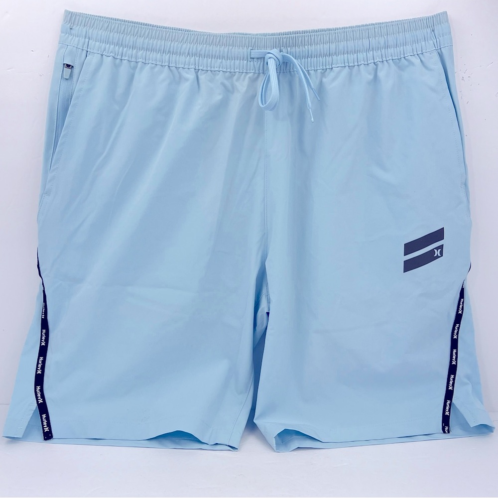 HURLEY PERFORMANCE ESSENTIAL, BATING SUIT TRUNKS 92% POLYESTER 8% ELASTANE LARGE